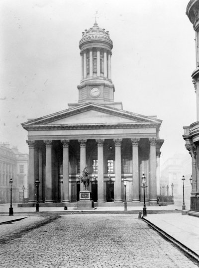 Royal Exchange Square, Glasgow, c.1895 by Scottish Photographer